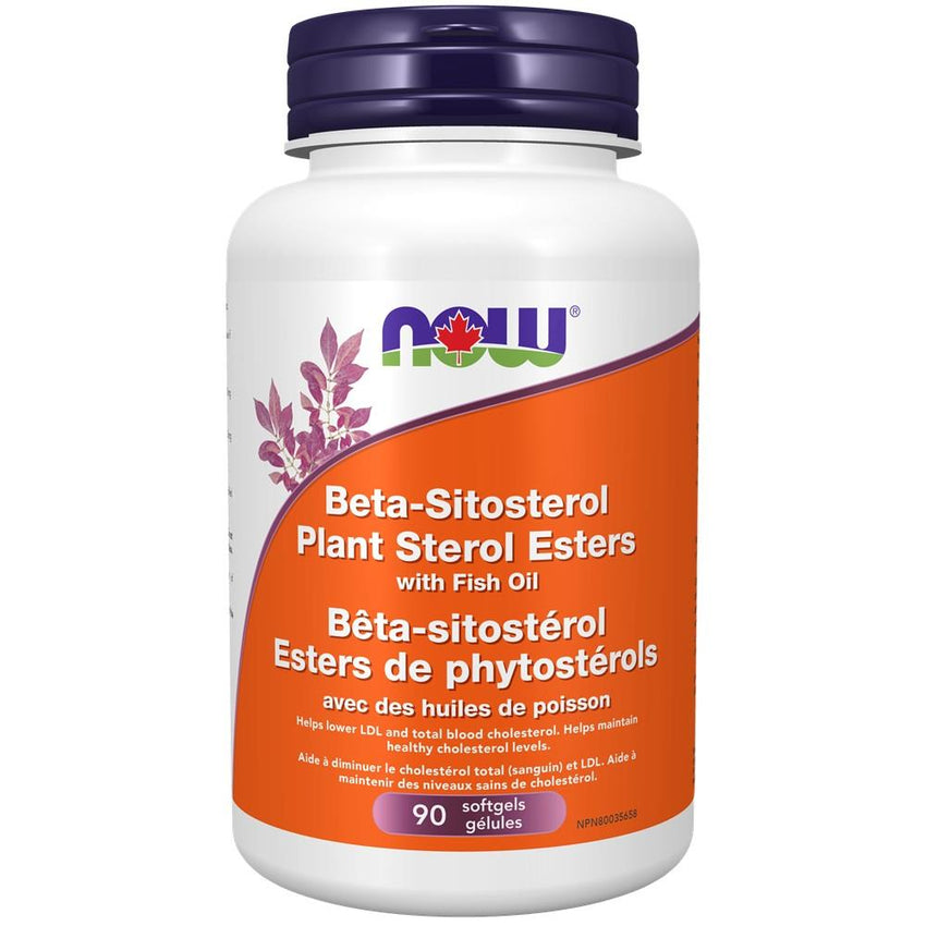 NOW Beta-Sitosterol with Fish Oil 90Softgel