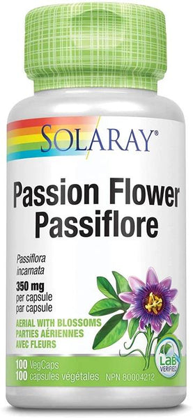 Solaray Passion Flower 100vcap