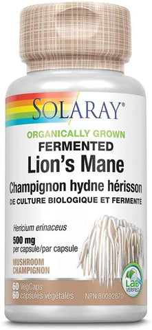 Solaray Fermented Lion's Mane 60vcap