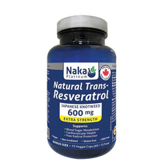 Naka Trans-Resveratrol 75vcap
