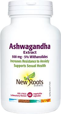 New Roots Ashwagandha 60vCap