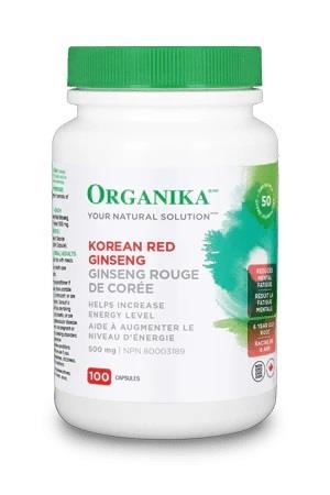 Organika Korean Red Ginseng 100Caps