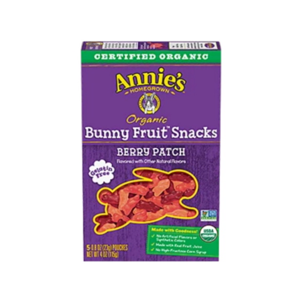 Annie's Organic Bunny Fruit Snacks Berry