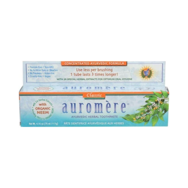 Auromere Classic (Licorice) Ayurvedic Toothpaste