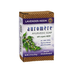 Auromere Lavender Neem Soap Bar