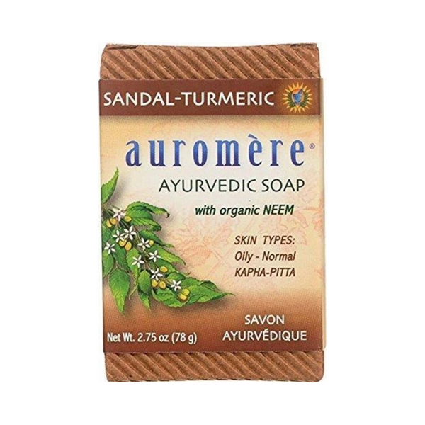 Auromere Sandal-Turmeric Soap Bar