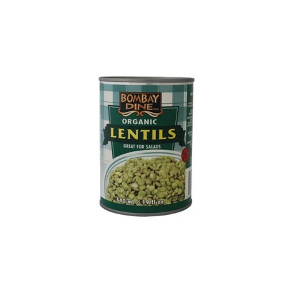 Bombay Dine Canned Organic Lentils