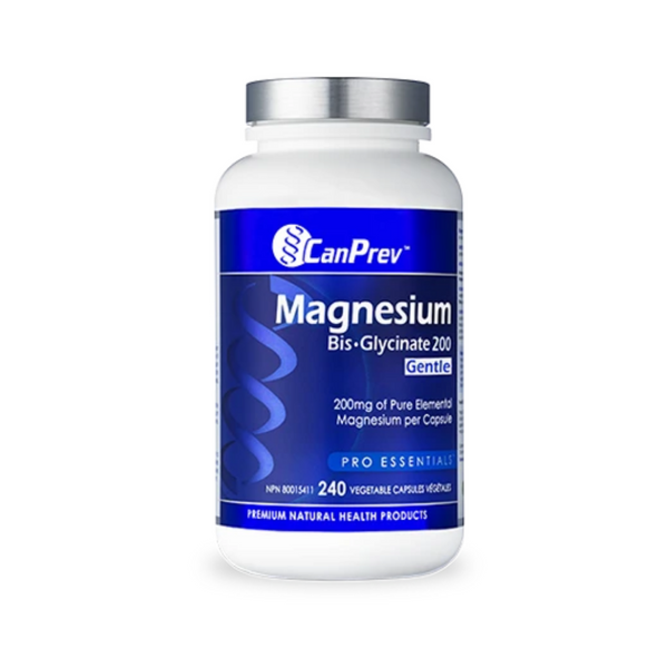 CanPrev Magnesium Bis-Glycinate 200 Gentle 240 capsules