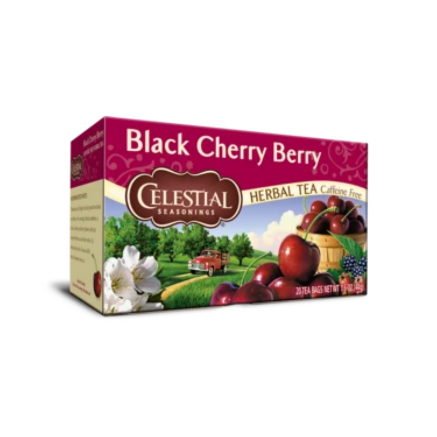 Celestial Seasonings Black Cherry Berry Herbal Tea 20 Bags