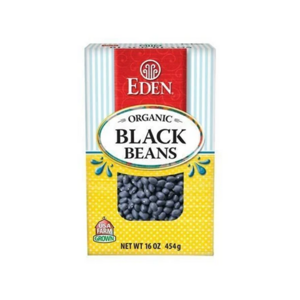 Eden Organic Black Turtle Dry Beans 454G