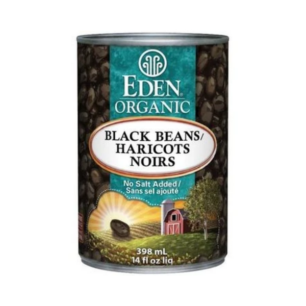 Eden Organic Canned Black Beans 398ML
