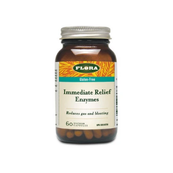 Flora Immediate Relief Enzymes 120Caps