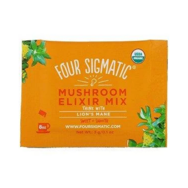 Four Sigmati Lion's Mane Mushroom Elixir Mix 20 Packets