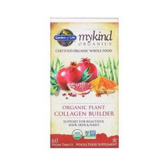 Garden of Life MyKind Organics Organic Plant Collagen Builder 60 Vegan Tablets