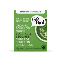 GoBio! Organic Bouillon Cubes  Yeast-Free Vegetable 6 Cubes