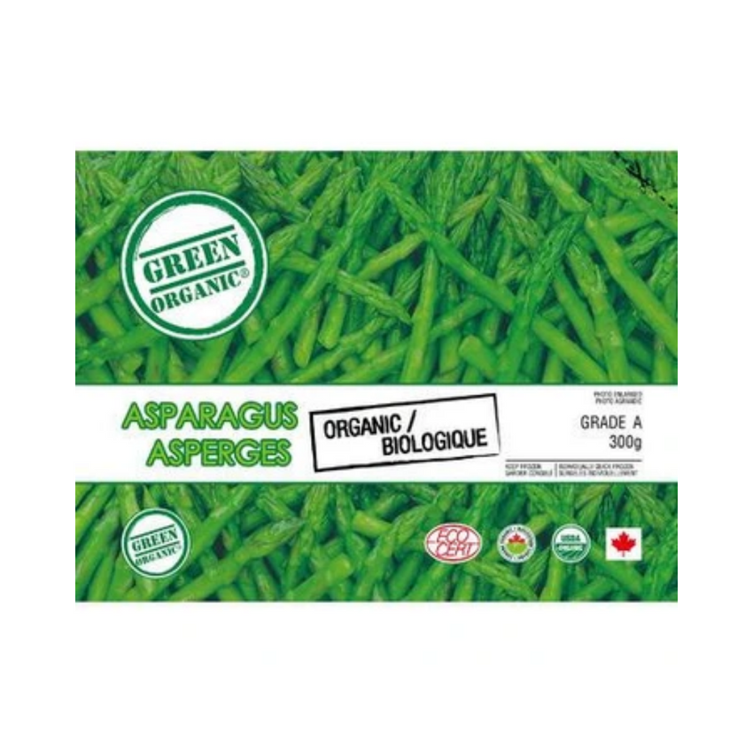 Green Organic Organic Asparagus  Frozen 300G
