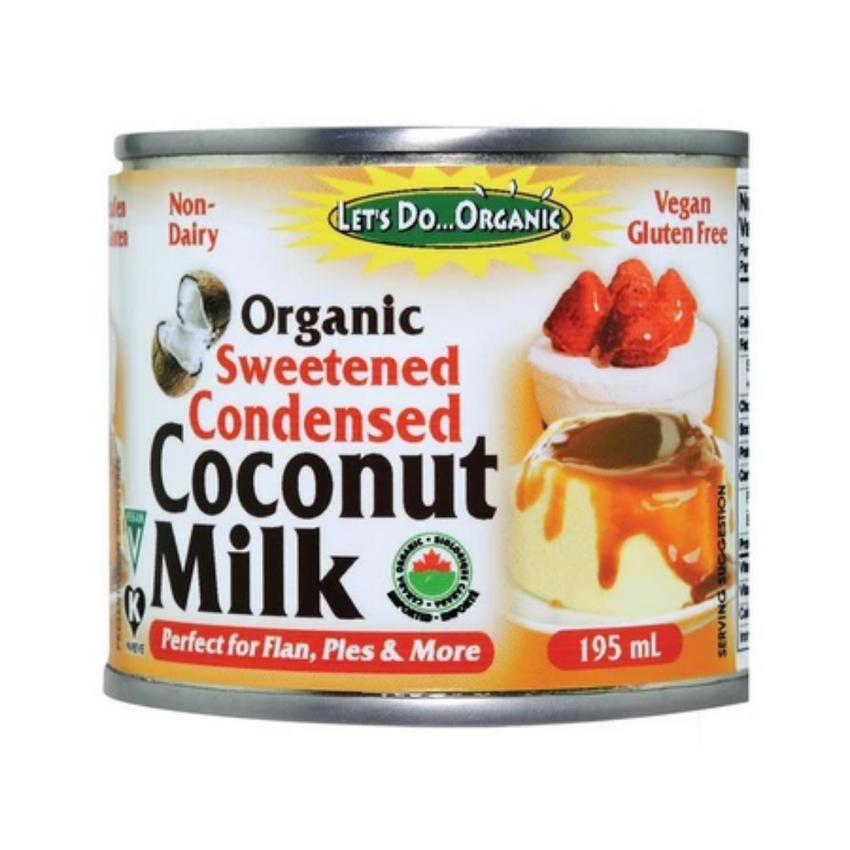 Let's Do Organic Organic Sweetened Condensed Coconut Milk 195ML