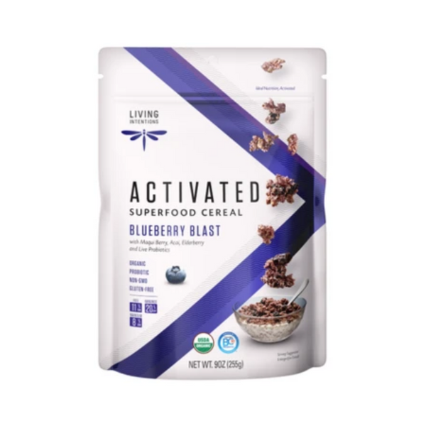Living Intentions Activated Blueberry Blast Cereal 255G