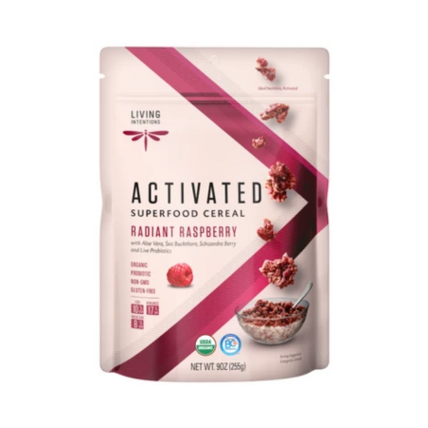Living Intentions Activated Superfood Cereal Radiant Raspberry 225G