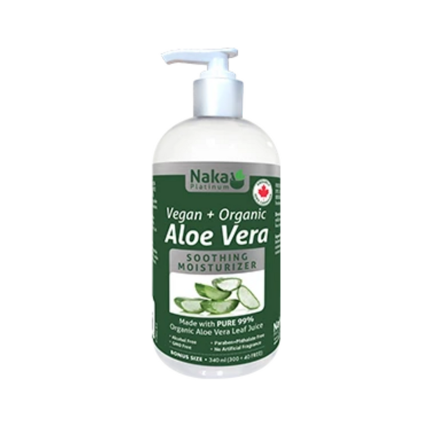 Naka Platinum Organic Aloe Vera Gel 340ml