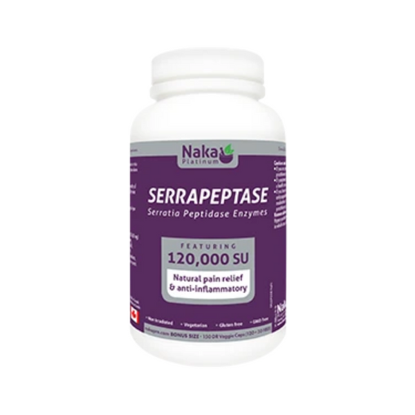 Naka Platinum Serrapeptase 150Vcaps
