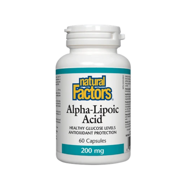 Natural Factors Alpha Lipoic Acid 200mg