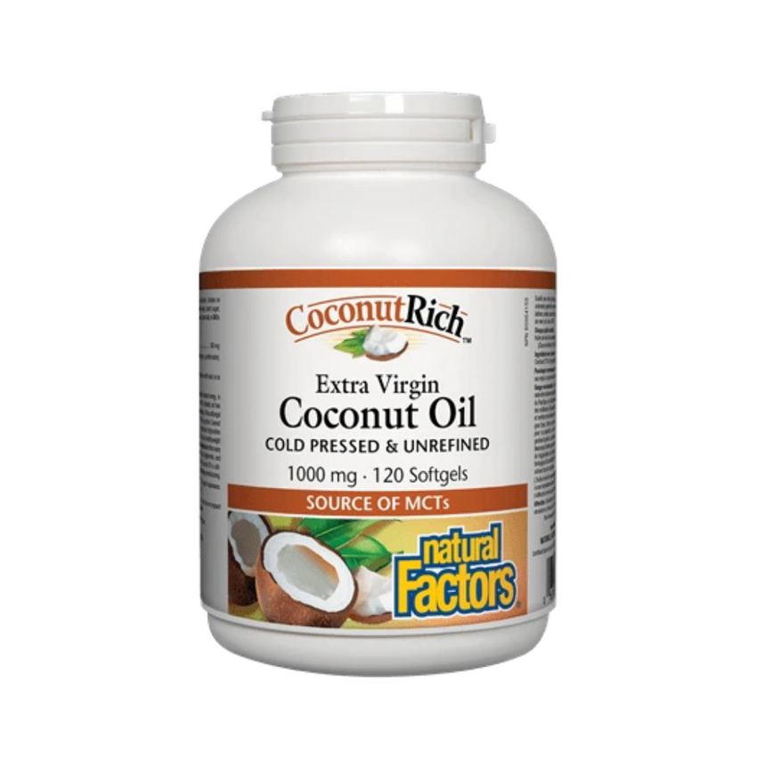 Natural Factors Coconut Oil 120SG