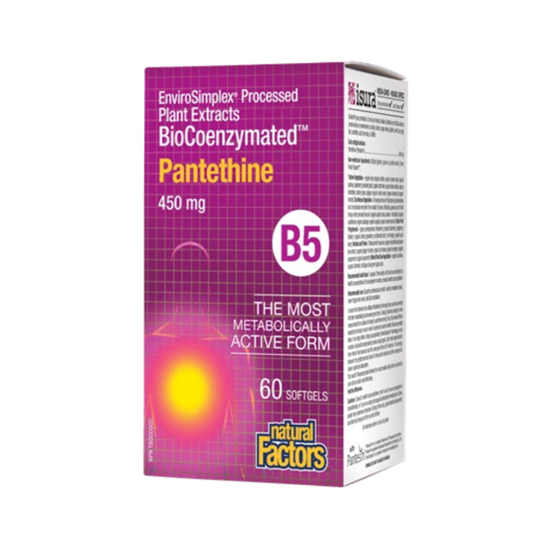 Natural Factors Pantethine B5 60SG
