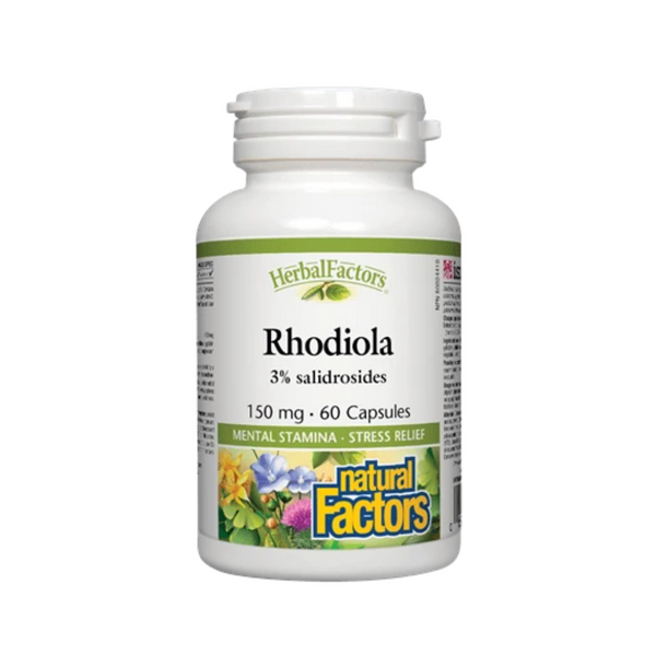 Natural Factors Rhodiola 60 Caps