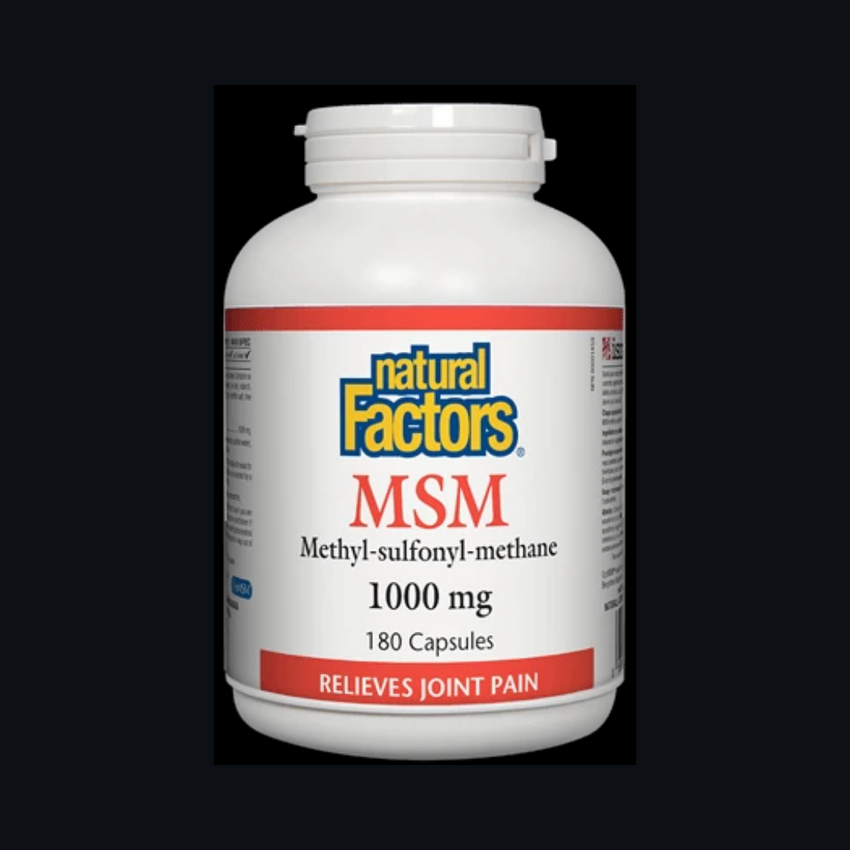 Natural Factors MSM (Methyl-sulfonyl-methane) 1000Mg