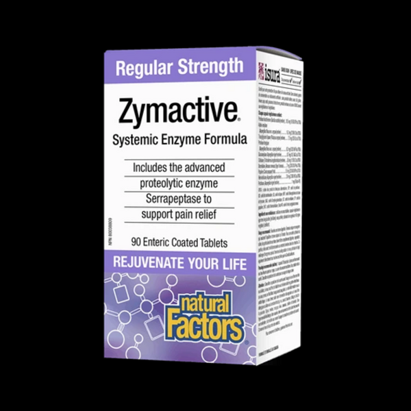 Natural Factors Zymactive Regular Strenght