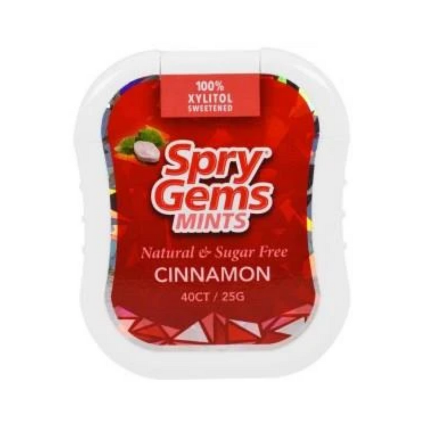 Spry Gem Cinnamon Mint 25g