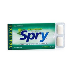 Spry Spearmint Gum 10 Count