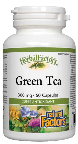 Natural Factors Green Tea 60Cap