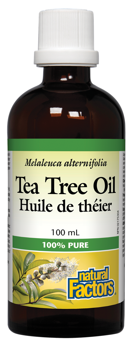 NATURAL FACTORS TEA TREE OIL 100ML