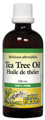 NATURAL FACTORS TEA TREE OIL 100ML