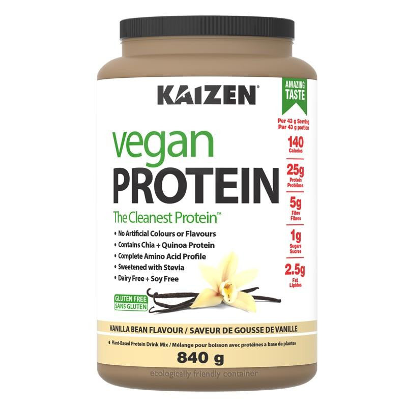 Kaizen Vegan Protein Vanilla Bean 840g