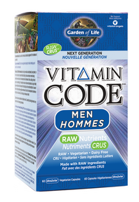 Garden of Life Vitamin Code Men Next Generation 60 Caps