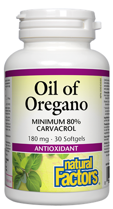 Natural Factors Oil Of Oregano 30SG