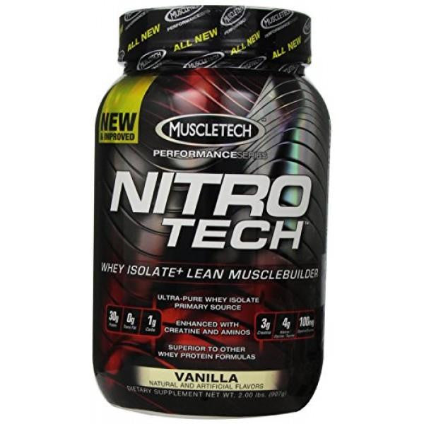 MuscleTech Nitro Tech Protein Vanilla 2lbs
