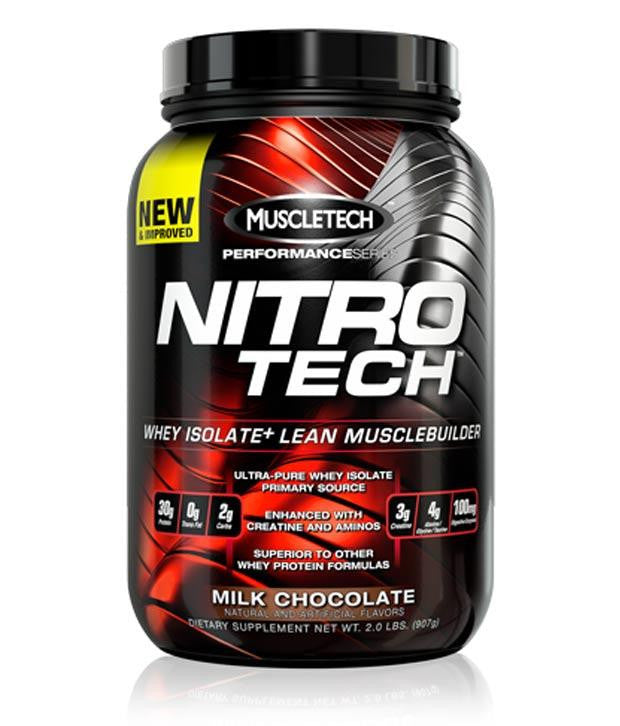 MuscleTech Nitro Tech Protein Chocolate 2lbs