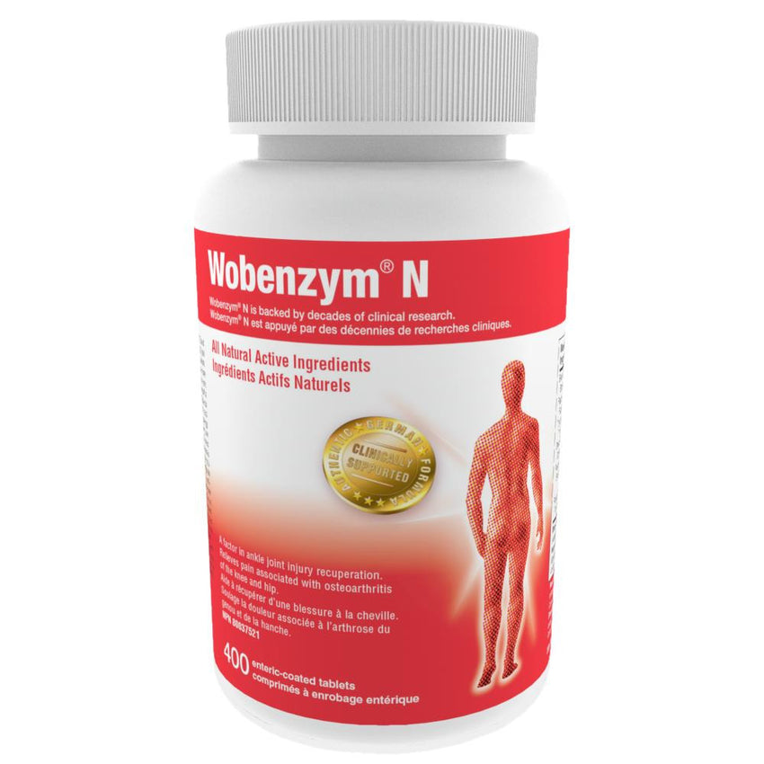 Wobenzym N Healthy Inflammation and Joint Support 400tabs