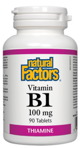 NATURAL FACTORS VITAMIN B1 90TABS