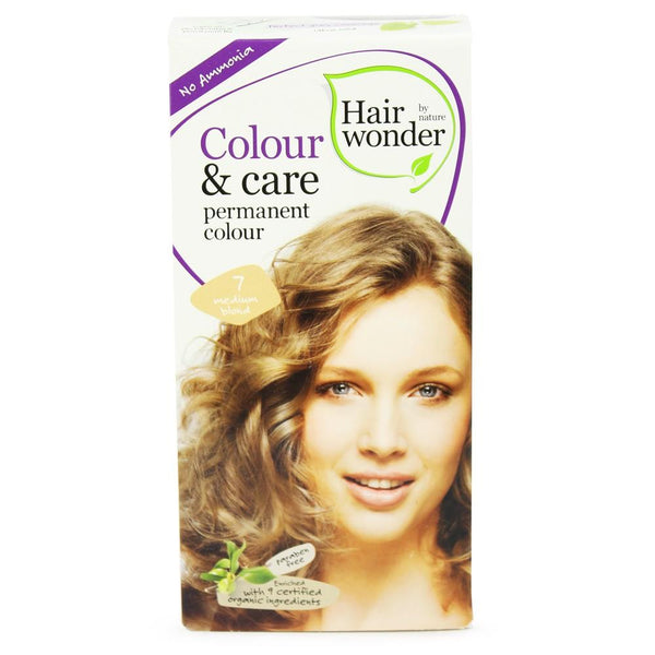Hair Wonder Colour & Care Medium Blonde Dye