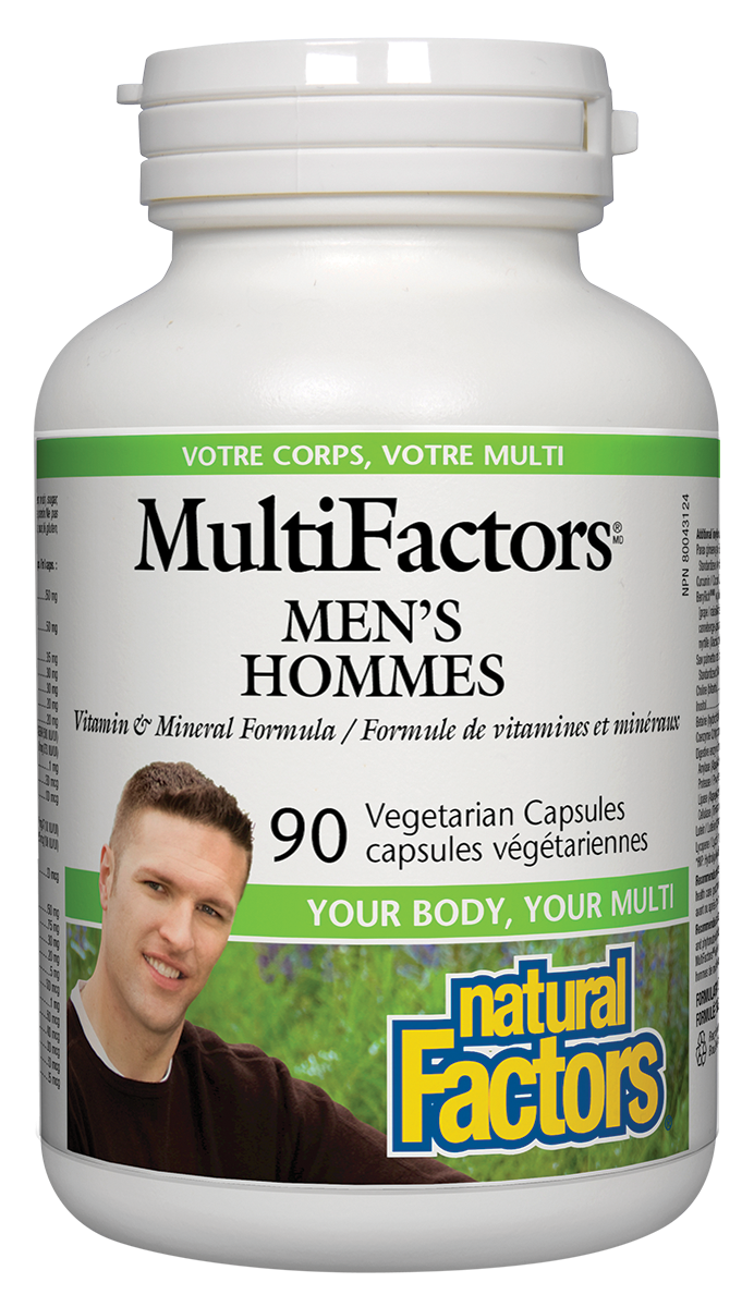 Natural Factors MultiFactors Mens 90Cap