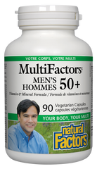 Natural Factors MultiFactors Mens 50+ 90Caps