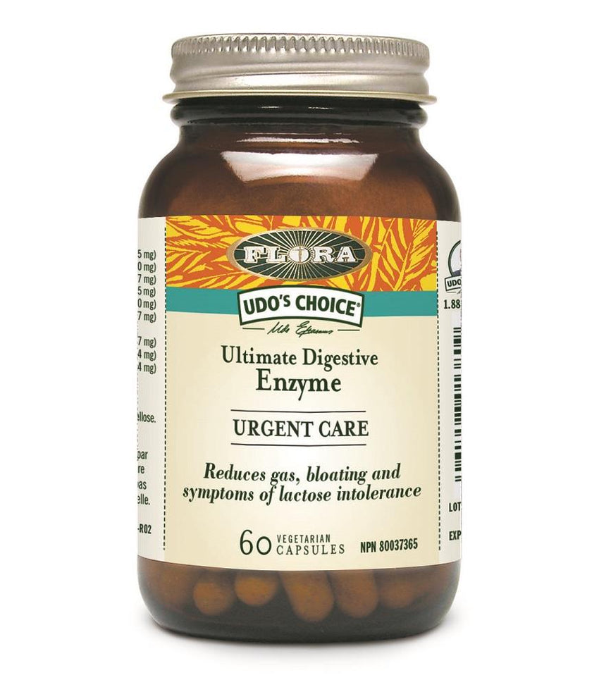 Flora Urgent Care Enzyme 60Vcaps