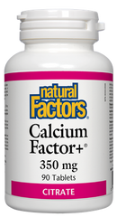 Natural Factors Calcium Factor+ 90Tab