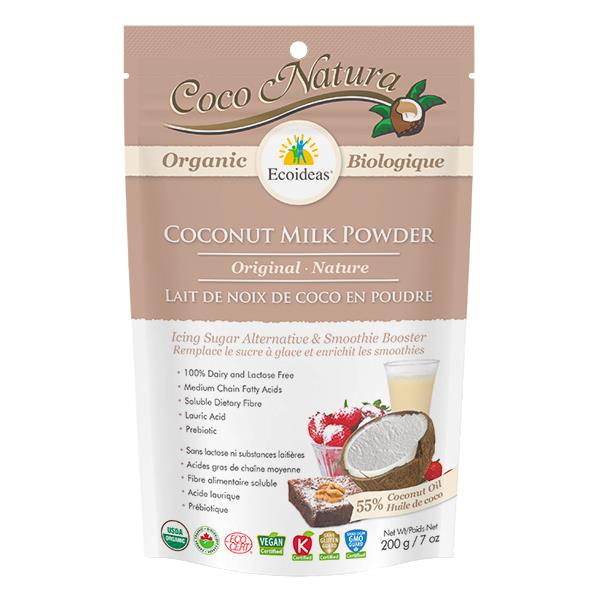 EcoIdeas Coco Natura Organic Coconut Milk Powder 200G