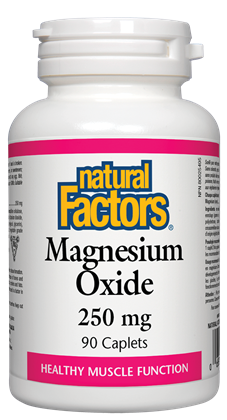 Natural Factors Magnesium Oxide 90Cap